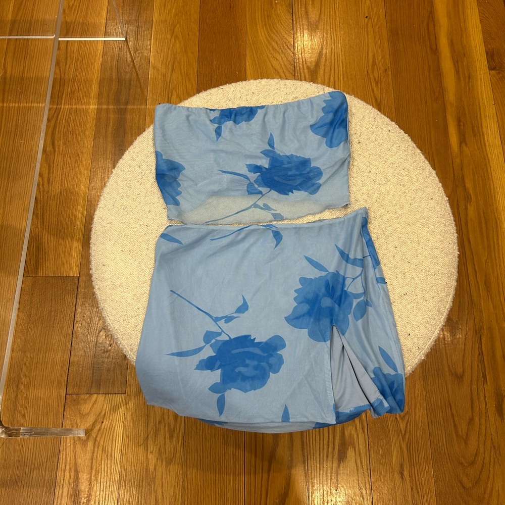 Princess Polly Blue Floral Set